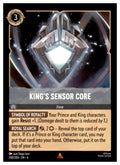 King's Sensor Core Rare Azurite Sea 200/204 NM