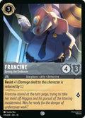 Francine - Eyeing the Evidence Cold Foil Common Whispers in the Well 176/204 NM