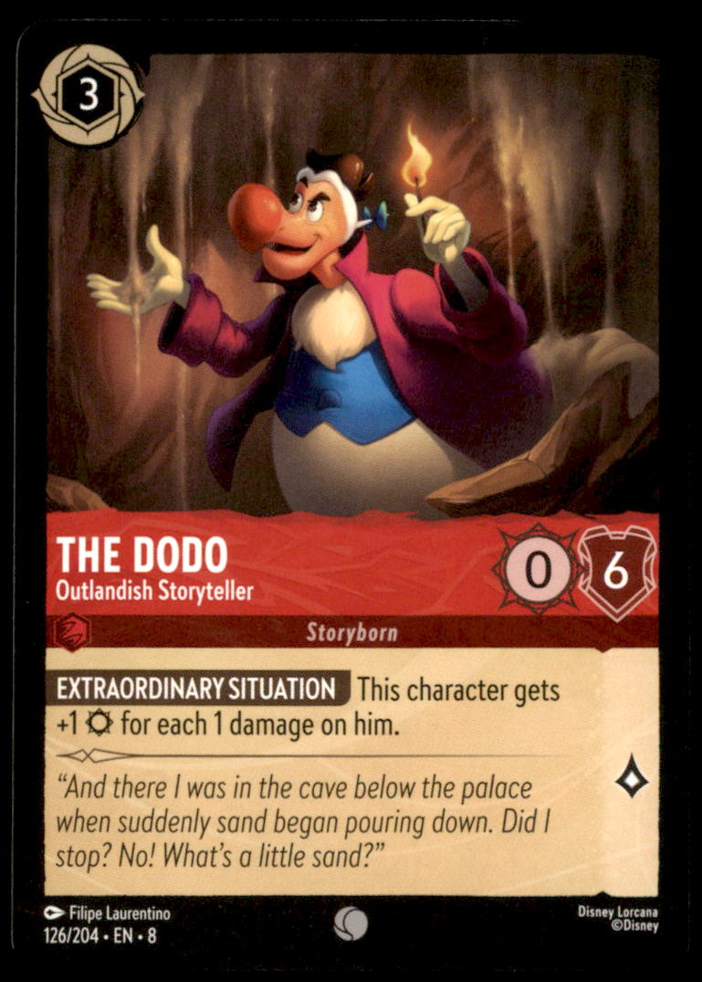 The Dodo - Outlandish Storyteller Common Reign of Jafar 126/204 NM