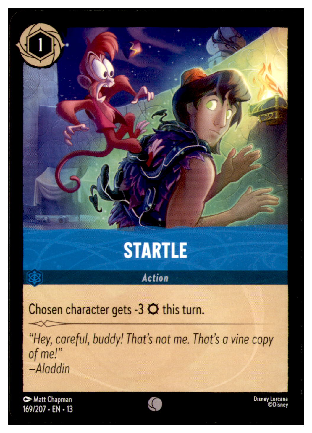 Startle Common Attack of the Vine! 169/207 NM