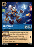 Daisy Duck - Sapphire Champion Rare Whispers in the Well 158/204 NM
