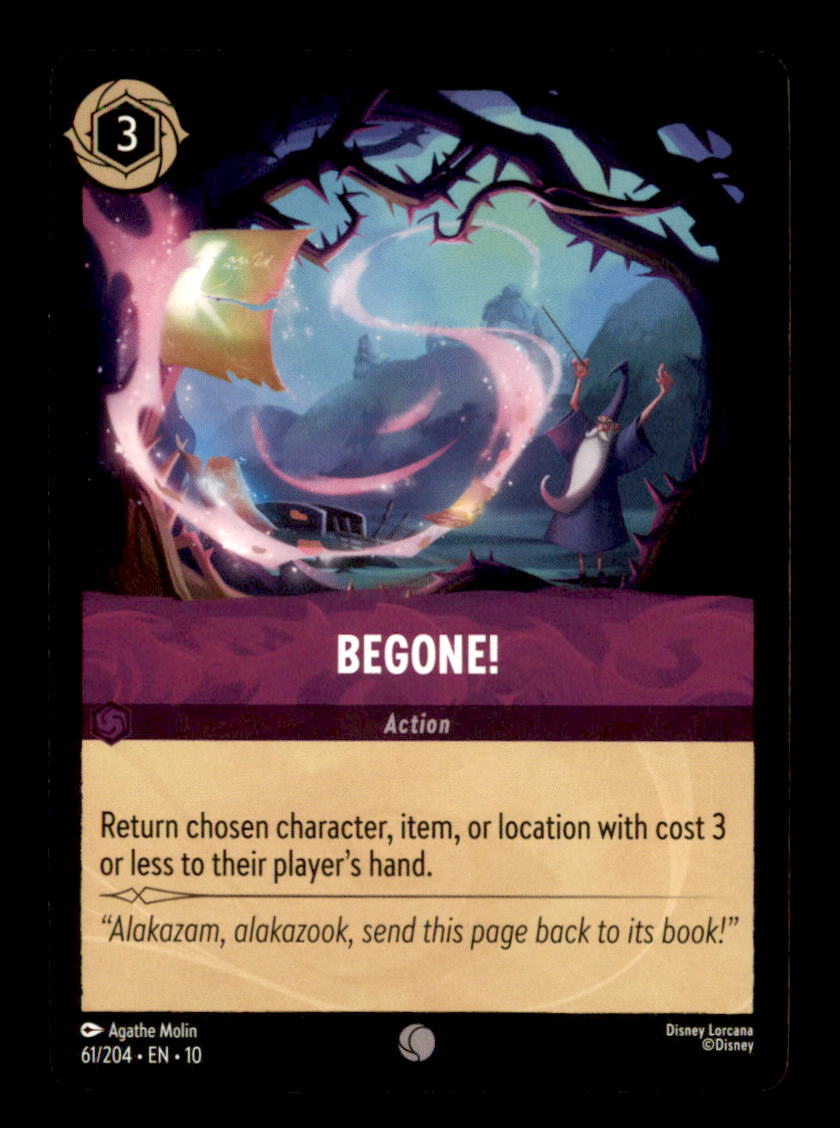 Begone! Common Whispers in the Well 61/204 NM
