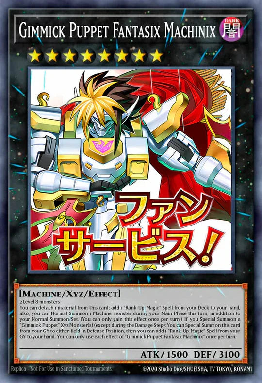 Gimmick Puppet Fantasix Machinix (Variant Art) - RA05-EN137 - 1st Edition - Starlight Rare