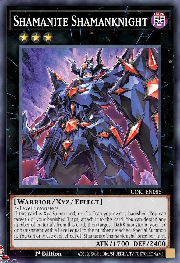 SHAMANITE SHAMANKNIGHT - CORI-EN086 - 1st Edition - COMMON