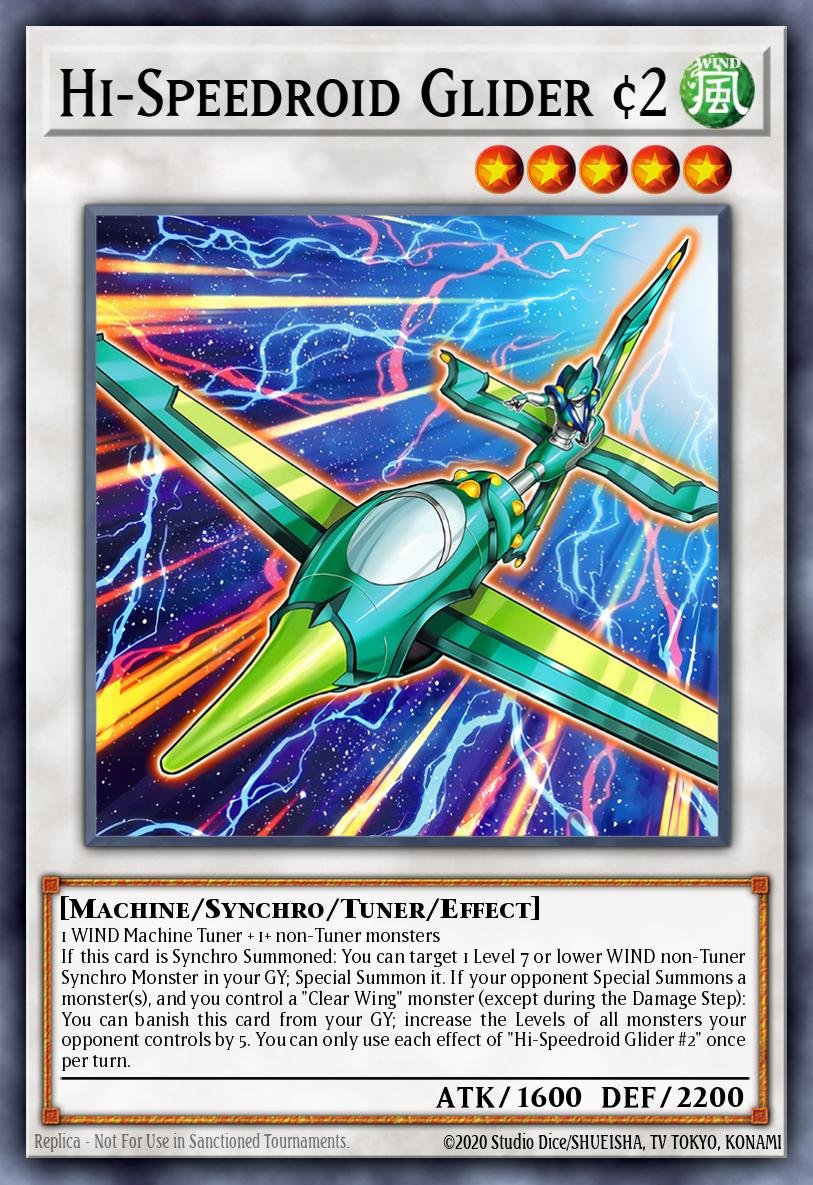 Hi-Speedroid Glider #2 - LAVD-ENS35 - 1st Edition - ULTRA RARE