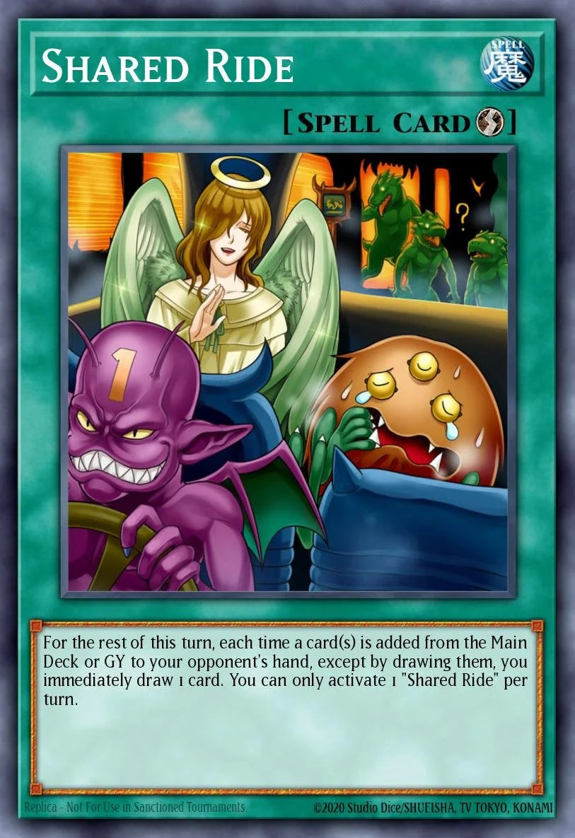 SHARED RIDE - BLGG-EN108 - 1st Edition - ULTRA RARE