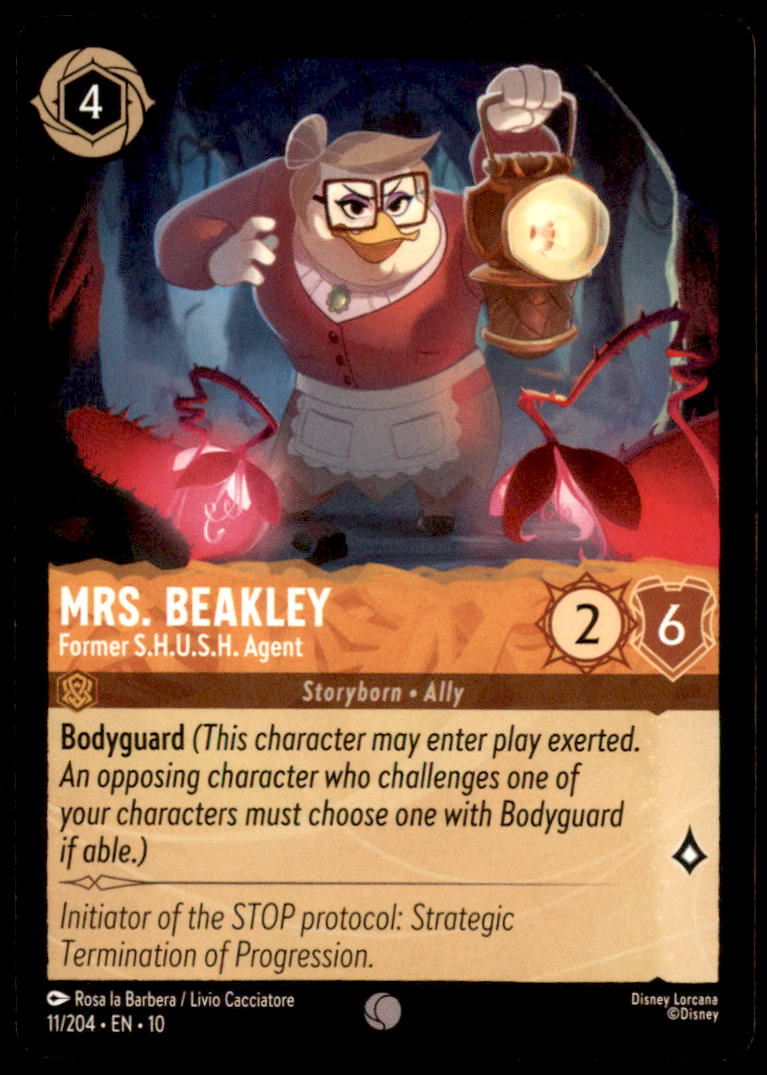 Mrs. Beakley - Former S.H.U.S.H. Agent Common Whispers in the Well 11/204 NM