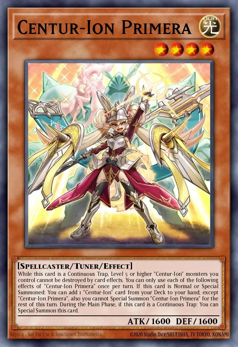 Centur-Ion Primera - RA05-EN030 - 1st Edition - Starlight Rare