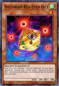 Speedroid Red-Eyed Dice - LAVD-ENS06 - 1st Edition - COMMON