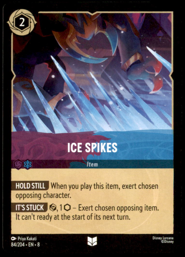 Ice Spikes Uncommon Reign of Jafar 84/204 NM