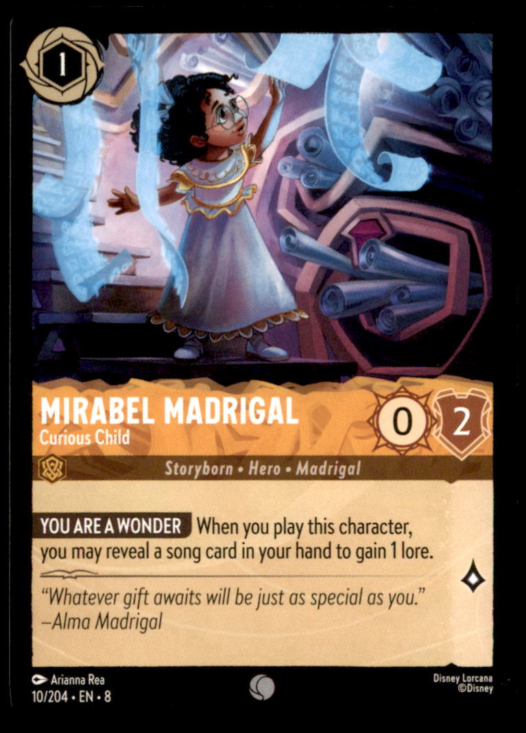 Mirabel Madrigal - Curious Child Common Reign of Jafar 10/204 NM