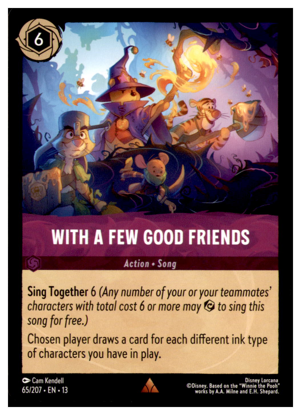 With a Few Good Friends Rare Attack of the Vine! 65/207 NM