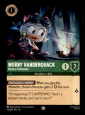 Webby Vanderquack - Mystery Enthusiast Common Whispers in the Well 73/204 NM