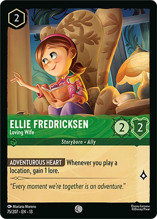 Ellie Fredricksen - Loving Wife (Foil) Cold Foil Common Attack of the Vine!