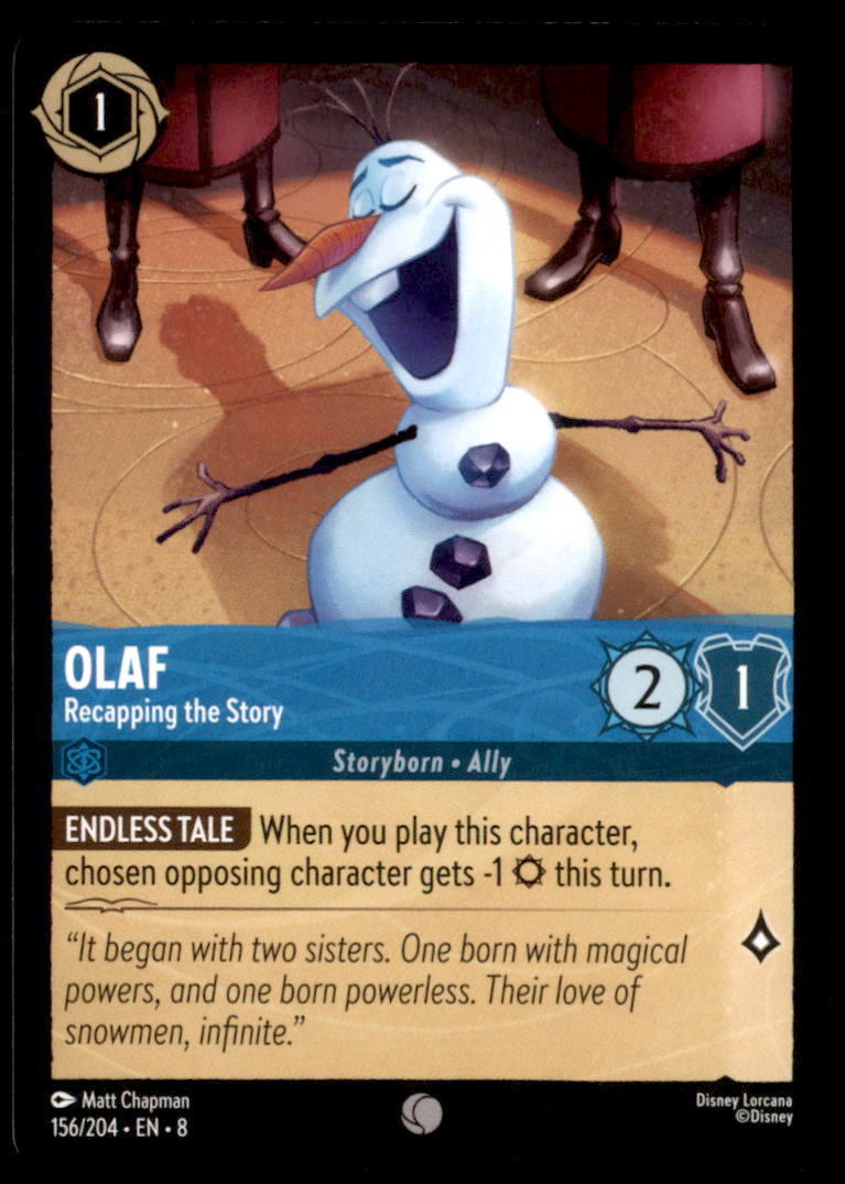 Olaf - Recapping the Story Common Reign of Jafar 156/204 NM