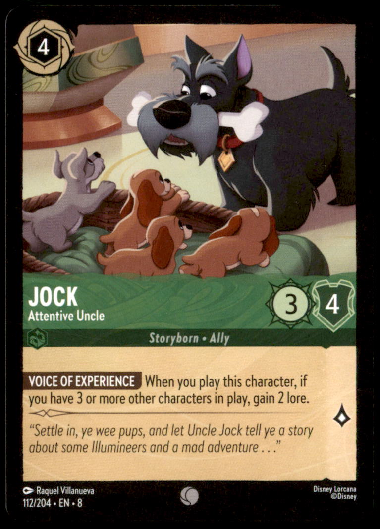 Jock - Attentive Uncle Common Reign of Jafar 112/204 NM