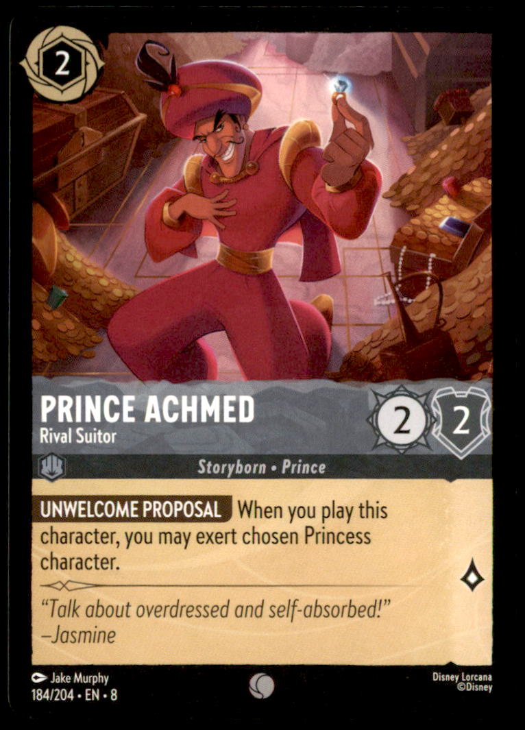 Prince Achmed - Rival Suitor Common Reign of Jafar 184/204 NM