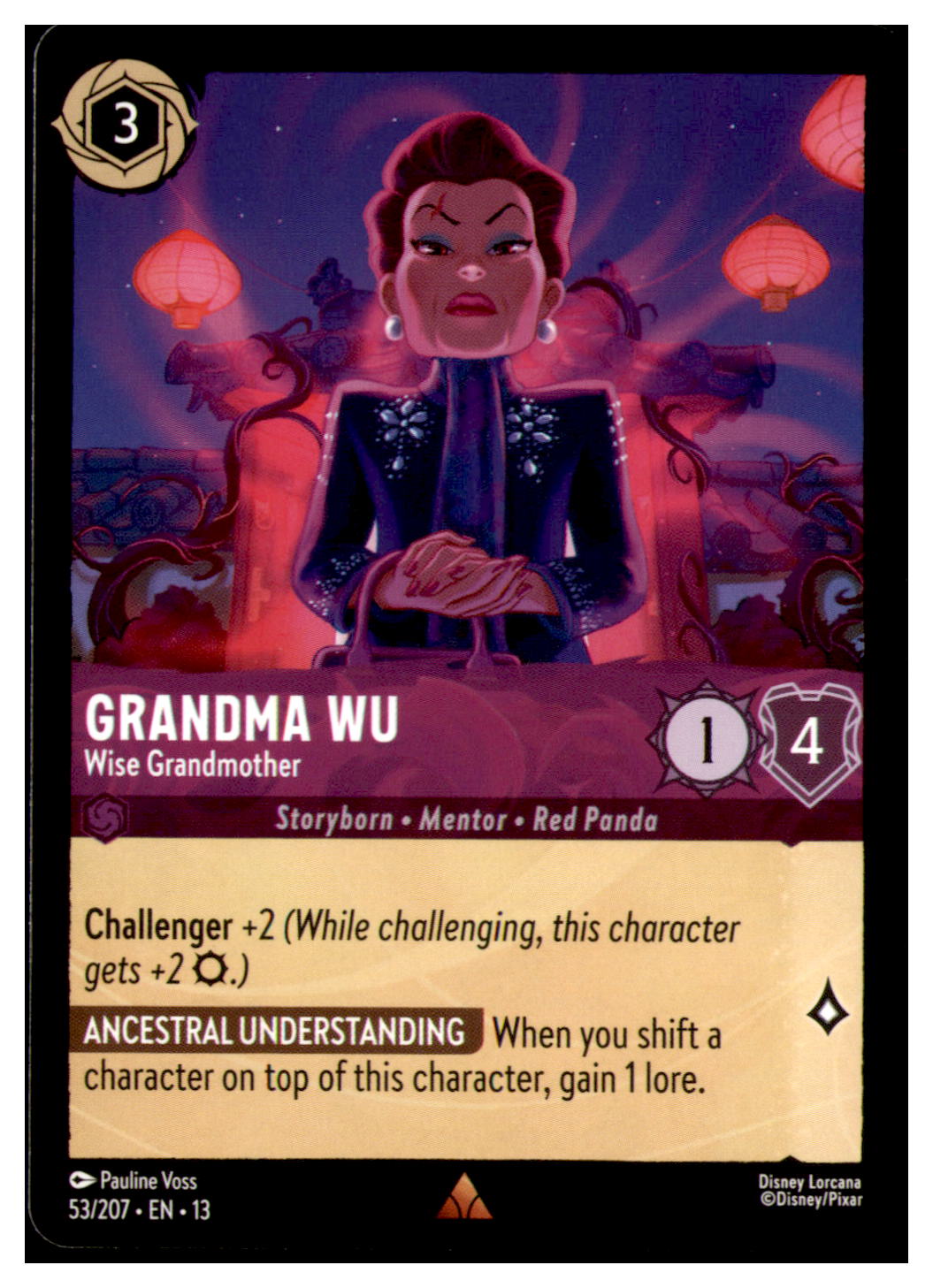 Grandma Wu - Wise Grandmother Rare Attack of the Vine! 53/207 NM