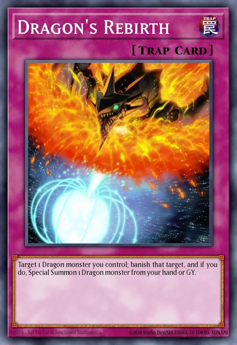 Dragon's Rebirth - RA05-EN078 - 1st Edition - Super Rare