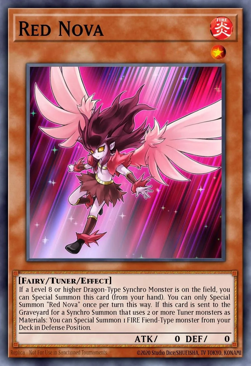 RED NOVA - BLGG-EN068 - 1st Edition - ULTRA RARE