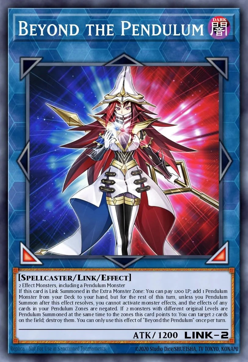 BEYOND THE PENDULUM - LAVD-ENO35 - 1st Edition - SECRET RARE