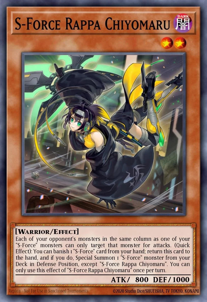 S-FORCE RAPPA CHIYOMARU - BLGG-EN077 - 1st Edition - ULTRA RARE