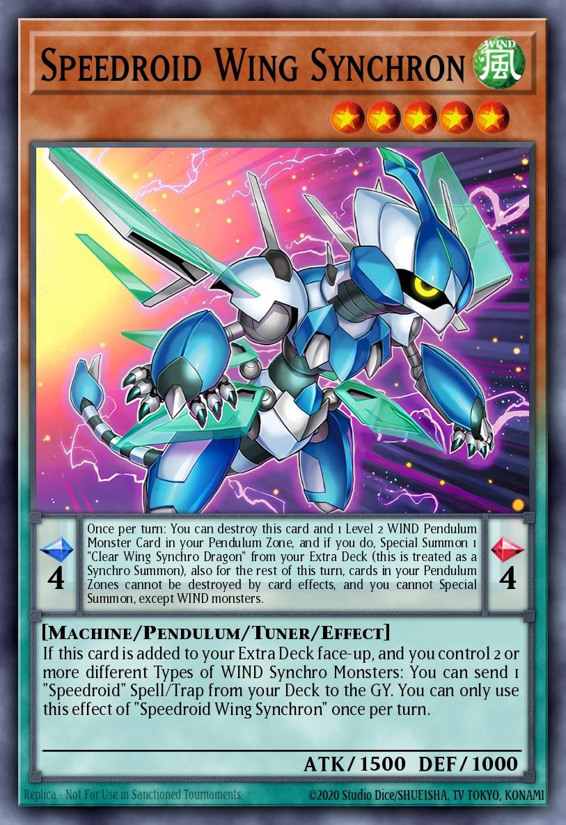 Speedroid Wing Synchro - LAVD-ENS14 - 1st Edition - COMMON