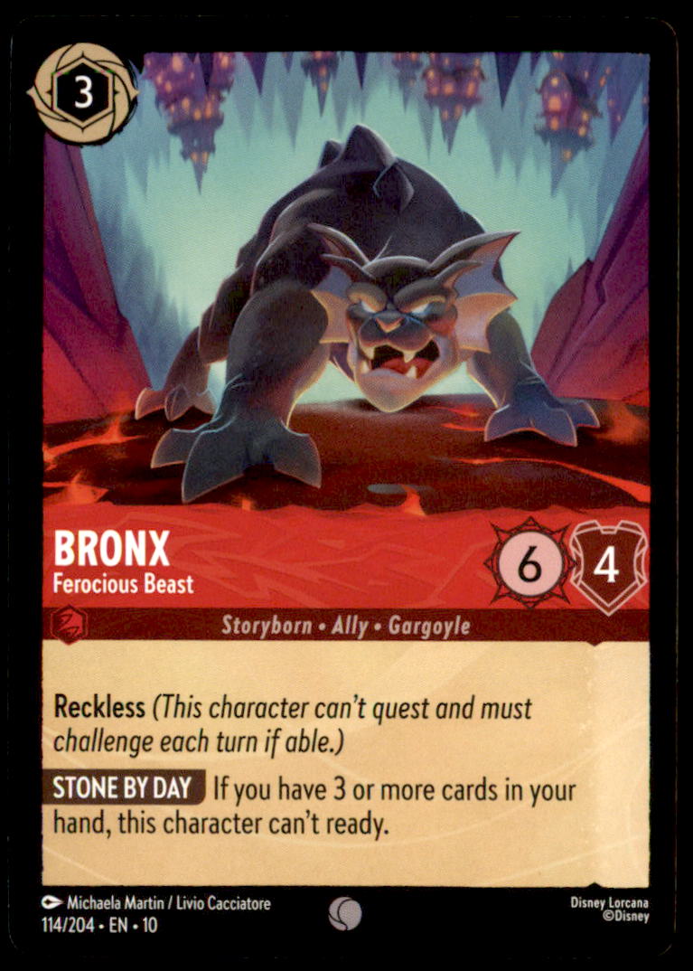 Bronx - Ferocious Beast Common Whispers in the Well 114/204 NM