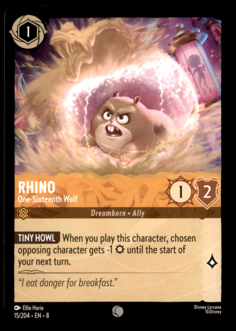 Rhino - One-Sixteenth Wolf Common Reign of Jafar 15/204 NM