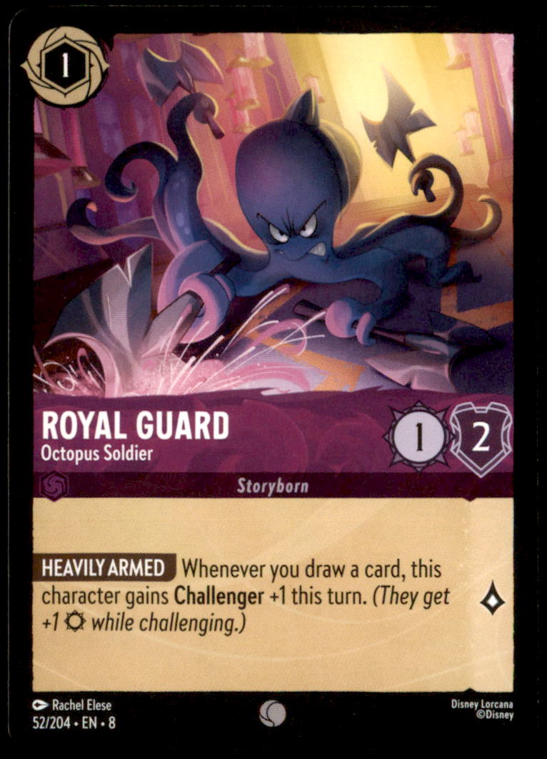 Royal Guard - Octopus Soldier Common Reign of Jafar 52/204 NM