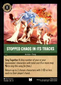 Stopped Chaos in Its tracks Uncommon Reign of Jafar 115/204 NM