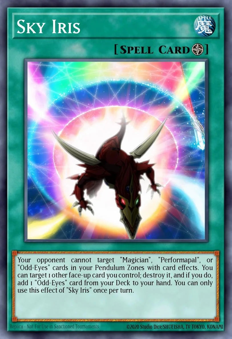 SKY IRIS - LAVD-ENO19 - 1st Edition - SECRET RARE