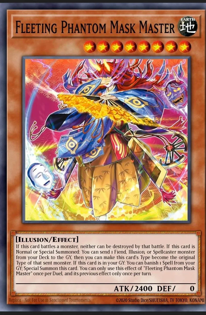 FLEETING PHANTOM MASK MAKER - BLZD-EN024 - 1st Edition - COMMON