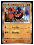 Koraidon Holo Rare ME05: Pitch Black 047/084 NM