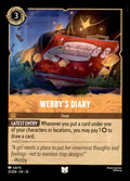 Webby's Diary Uncommon Whispers in the Well 31/204 NM