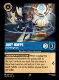 Judy Hopps - Uncovering Clues Super Rare Whispers in the Well 156/204 NM