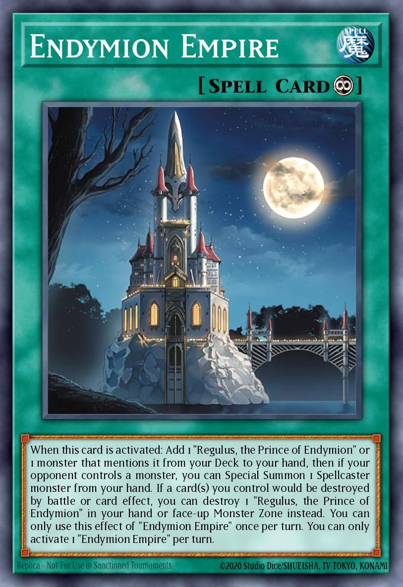 EMPIRE OF ENDYMION - BLGG-EN043 - 1st Edition - SECRET RARE