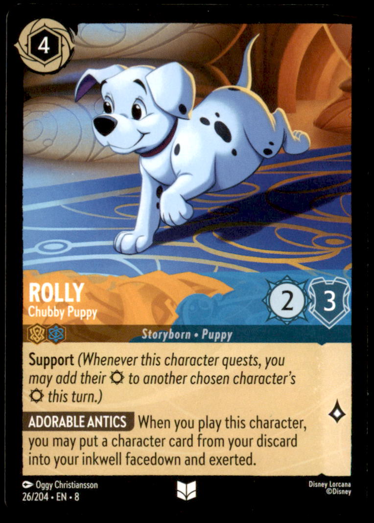 Rolly - Chubby Puppy Uncommon Reign of Jafar 26/204 NM