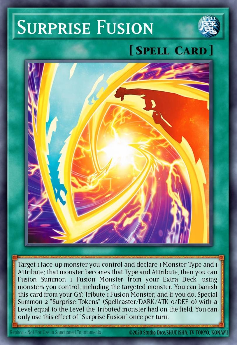 SURPRISE FUSION - BLGG-EN041 - 1st Edition - STARLIGHT RARE