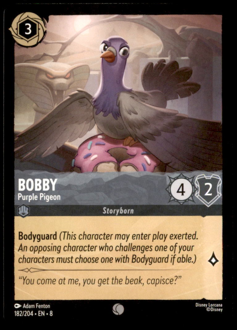 Bobby - Purple Pigeon Common Reign of Jafar 182/204 NM
