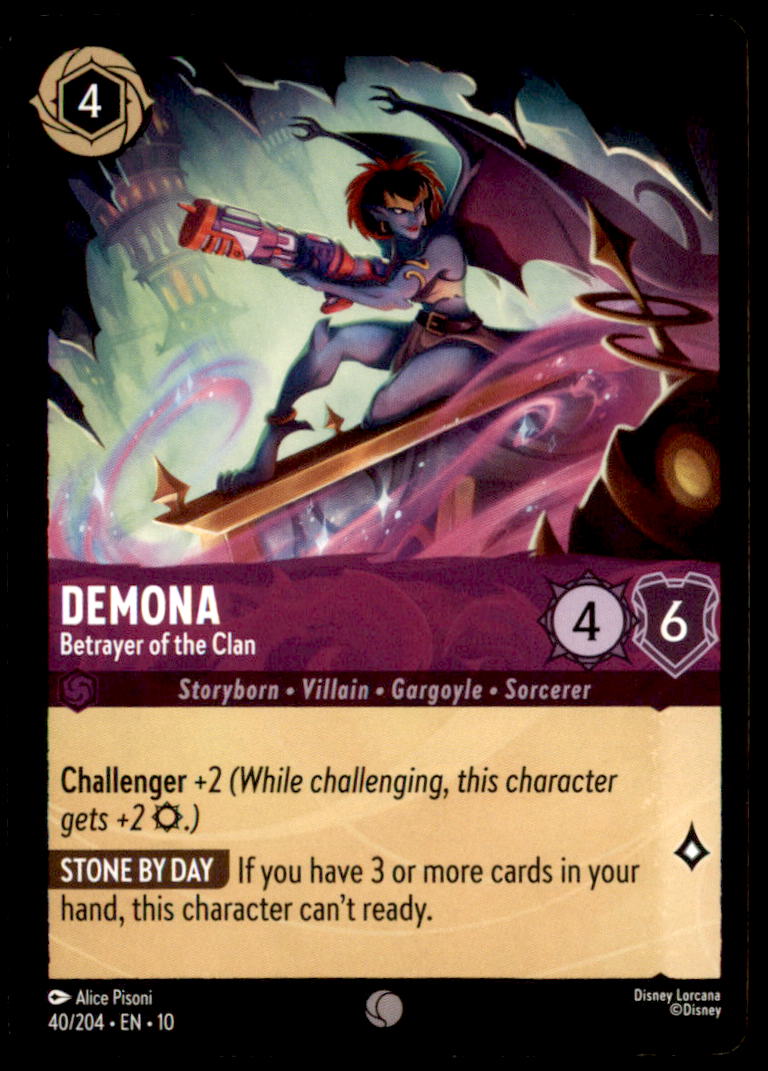 Demona - Betrayer of the Clan Common Whispers in the Well 40/204 NM