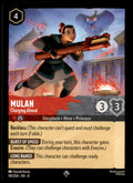Mulan - Charging Ahead Super Rare Reign of Jafar 141/204 NM
