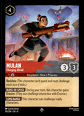 Mulan - Charging Ahead Super Rare Reign of Jafar 141/204 NM