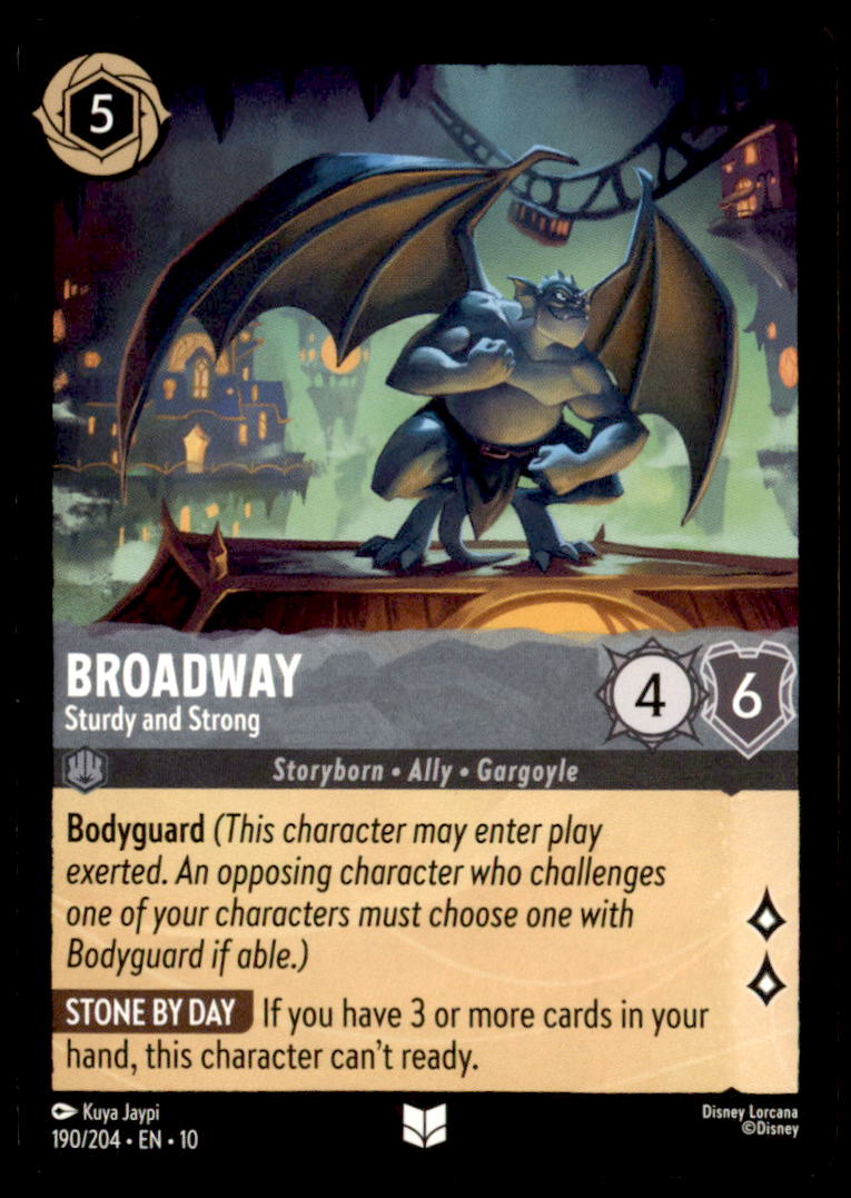 Broadway - Sturdy and Strong Uncommon Whispers in the Well 190/204 NM