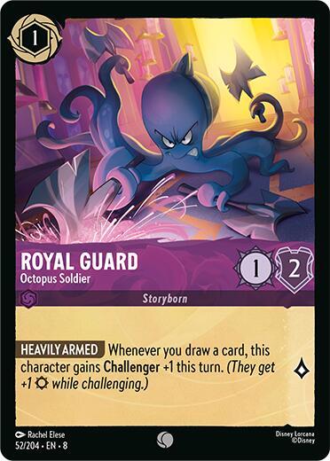 Royal Guard - Octopus Soldier Cold Foil Common Reign of Jafar 52/204 NM