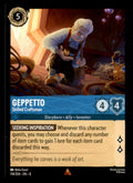 Geppetto - Skilled Craftsman Rare Reign of Jafar 174/204 NM