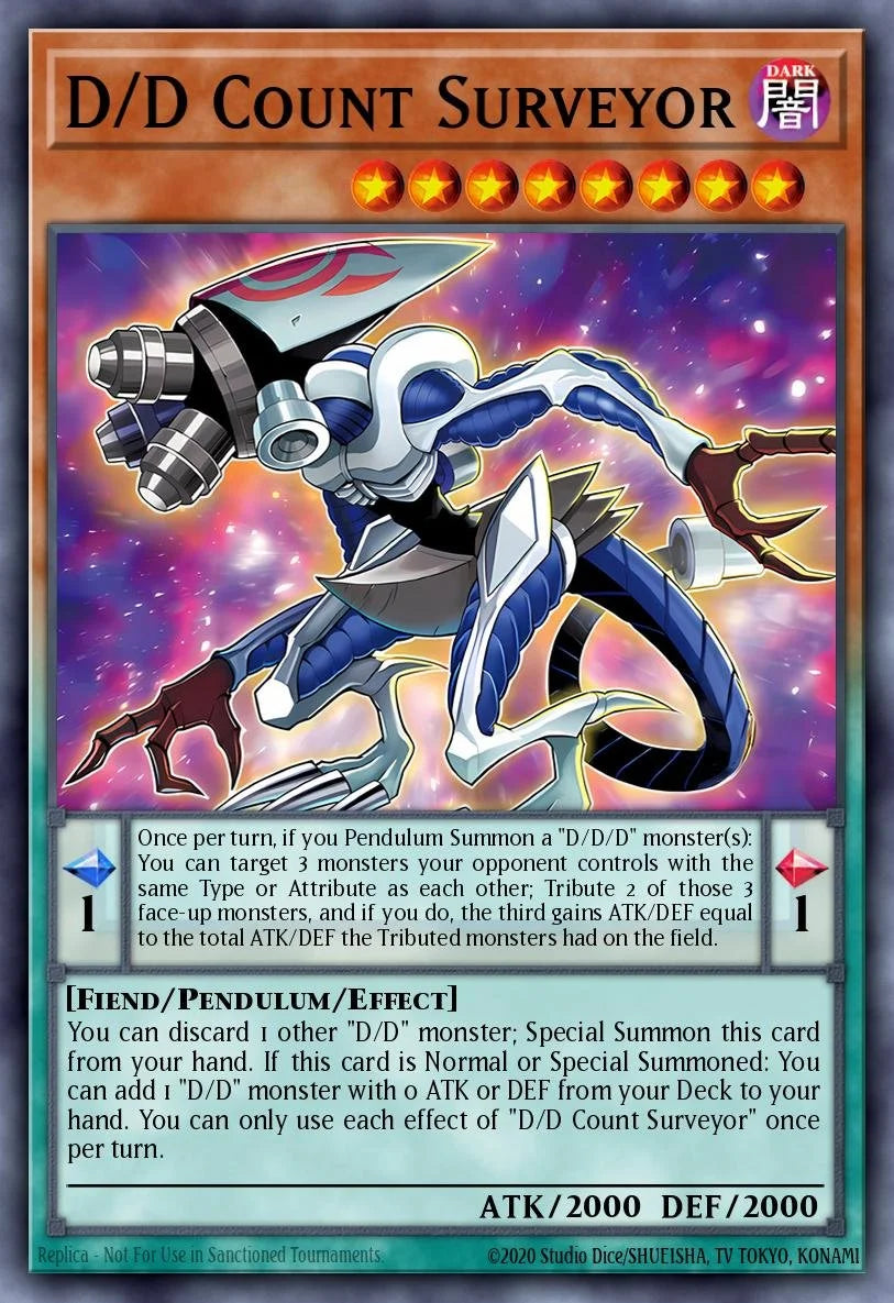D/D Count Surveyor - RA05-EN034 - 1st Edition - Ultra Rare