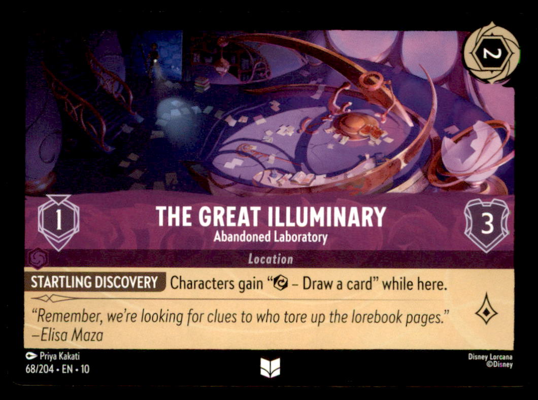 The Great Illuminary - Abandoned Laboratory Uncommon Whispers in the Well 68/204