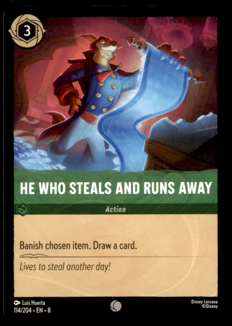 He Who Steals And Runs Away Common Reign of Jafar 114/204 NM