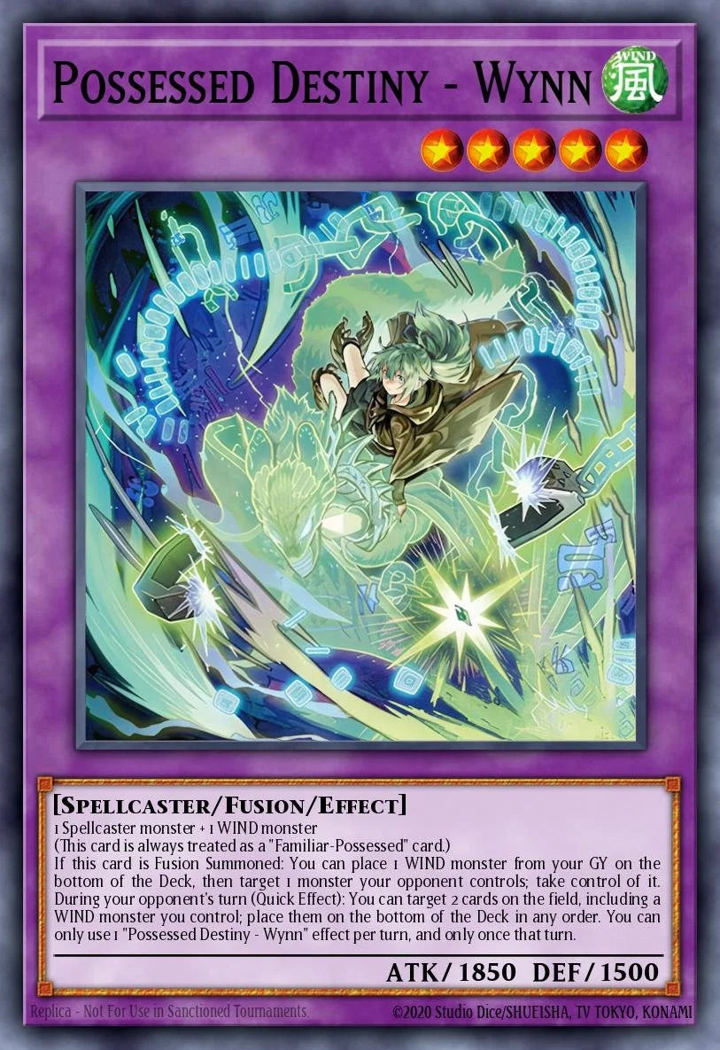 POSSESSED DESTINY - WYNN - CORI-EN099 - 1st Edition - SUPER RARE